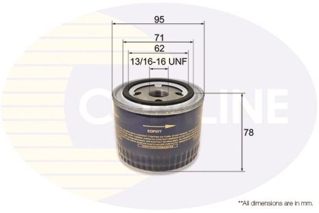 EOF077 Comline Фільтр оливи EOF077 Comline Фільтр оливи
