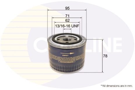 EOF077 Comline Фільтр оливи EOF077 Comline Фільтр оливи