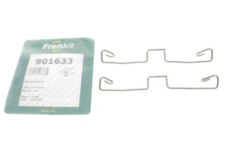 Комплектующие, колодки дискового тормоза, AUDI A6, FRENKIT (901633)