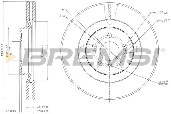 Диск тормозной MERCEDES-BENZ M-CLASS, BREMSI (CD7532V) Диск тормозной MERCEDES-BENZ M-CLASS, BREMSI (CD7532V)