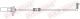 WS 0375 A QUICK BRAKE Датчик зносу гальмівних колодокк (передніх) Audi A6/A7 09-, QUICK BRAKE (WS0375A)