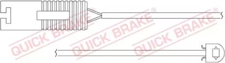 WS 0161 A QUICK BRAKE Датчик зносу гальмівних колодок (передніх) BMW 3 (E36) 94-03 (L=850mm) WS 0161 A QUICK BRAKE Датчик зносу гальмівних колодок (передніх) BMW 3 (E36) 94-03 (L=850mm)