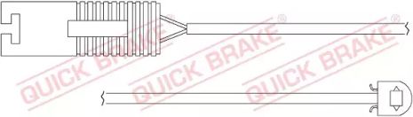WS 0161 A QUICK BRAKE Датчик зносу гальмівних колодок (передніх) BMW 3 (E36) 94-03 (L=850mm)