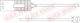 WS 0161 A QUICK BRAKE Датчик зносу гальмівних колодок (передніх) BMW 3 (E36) 94-03 (L=850mm)
