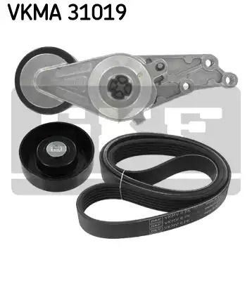 Поликлиновой ременный комплект VKMA31019 SEAT AUDI
