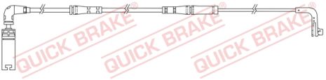 Сигнализатор, износ тормозных колодок, BMW 6, QUICK BRAKE (WS0219A)