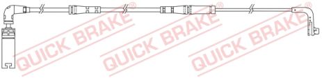 Сигнализатор, износ тормозных колодок, BMW 6, QUICK BRAKE (WS0219A)