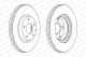 Диск гальмівний MAZDA 6, FERODO (DDF2463C) Диск гальмівний MAZDA 6, FERODO (DDF2463C)