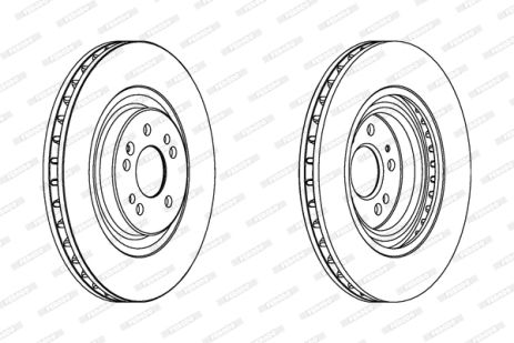 Диск тормозной MERCEDES-BENZ M-CLASS, FERODO (DDF1085C1) Диск тормозной MERCEDES-BENZ M-CLASS, FERODO (DDF1085C1)