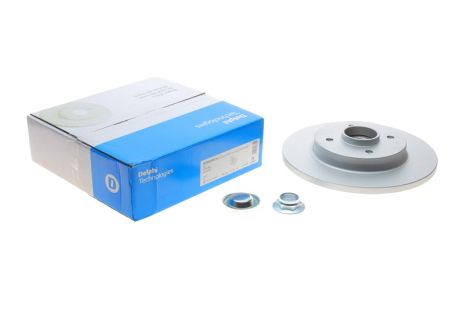 Диск гальмівний DS DS, DS (CAPSA), DELPHI (BG9053RSC)