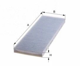 Фильтр, воздух во внутренном пространстве, VAUXHALL VECTRA, OPEL VECTRA, M-FILTER (K900)