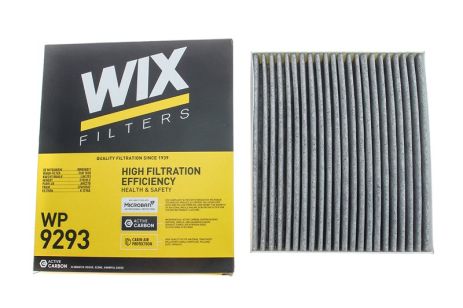 Фильтр салона WP9293/K1216A угольный (пр-во WIX-Filtron)
