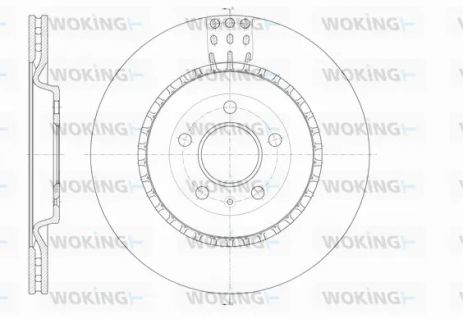 Диск тормозной PORSCHE MACAN, AUDI Q5, WOKING (D6149210) Диск тормозной PORSCHE MACAN, AUDI Q5, WOKING (D6149210)