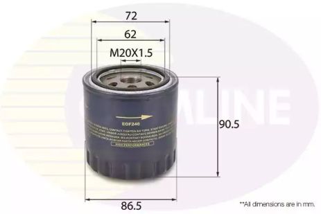 EOF246 Comline Фільтр оливи EOF246 Comline Фільтр оливи