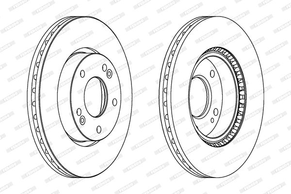 Диск гальмівний HYUNDAI (BEIJING), KIA SOUL, FERODO (DDF1619C) Диск гальмівний HYUNDAI (BEIJING), KIA SOUL, FERODO (DDF1619C)