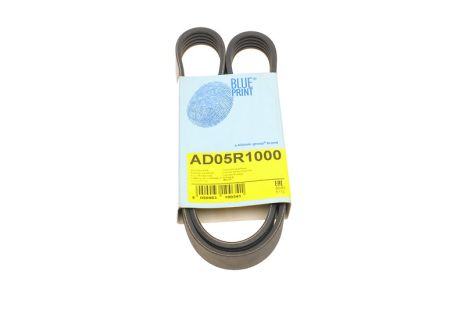 Поликлиновой ремень, TOYOTA RAV, BLUE PRINT (AD05R1000)