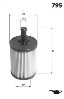 DP1110.11.0061 Drive+ - Фільтр оливи DP1110.11.0061 Drive+ - Фільтр оливи