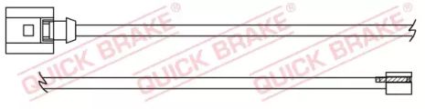 WS 0392 A QUICK BRAKE Датчик зносу гальмівних колодокк (передніх) Audi Q7 3.0-6.0TDI 06-15 (К-кт 2 ш