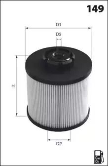 DP1110.13.0081 Drive+ Фільтр палива