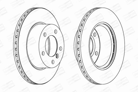 Диск тормозной BMW 1, CHAMPION (562313CH) Диск тормозной BMW 1, CHAMPION (562313CH)