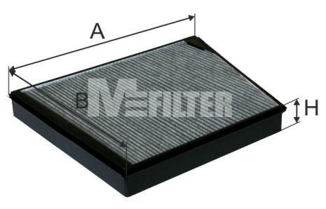 Фильтр, воздух во внутренном пространстве, MERCEDES-BENZ E-CLASS, M-FILTER (K9027C)