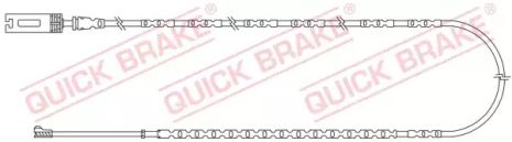 WS 0355 A QUICK BRAKE Датчик износа тормозных колодок (задних) BMW 3 (E90/E91/E92) 03-12 (L1095mm), QUICK BRAK