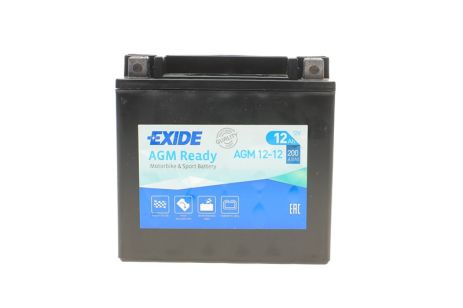 Стартерная аккумуляторная батарея, BMW i3, EXIDE (AGM1212) Стартерная аккумуляторная батарея, BMW i3, EXIDE (AGM1212)