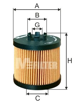 Масляный фильтр, SKODA SUPERB, AUDI A3, M-FILTER (TE4016) Масляный фильтр, SKODA SUPERB, AUDI A3, M-FILTER (TE4016)