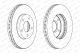 Диск тормозной NISSAN X-TRAIL, FERODO (DDF1249C) Диск тормозной NISSAN X-TRAIL, FERODO (DDF1249C)