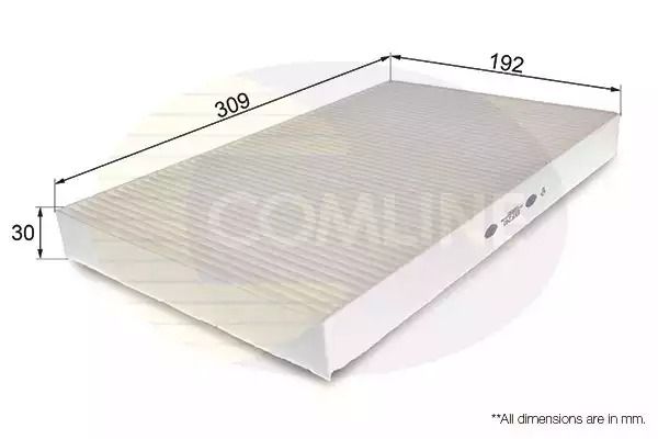 EKF241 Comline Фільтр салону EKF241 Comline Фільтр салону