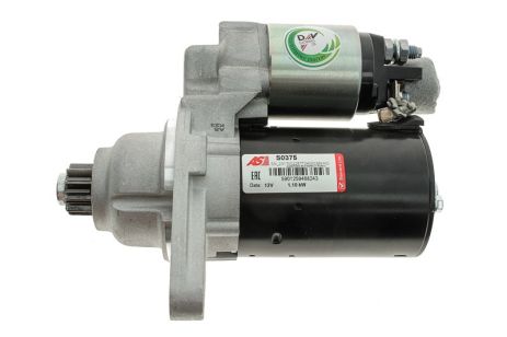 Стартер VW Caddy 2.0 EcoFuel [BSX], AS (S0375) 1.1 кВт, 12 В