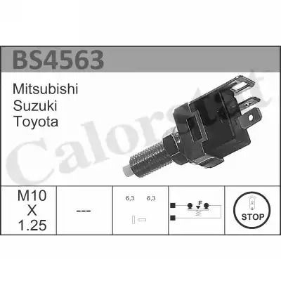 Выключатель фонаря сигнала торможения BS4563 DAIHATSU HYUNDAI