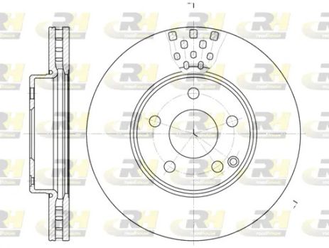 Диск гальмівний MERCEDES-BENZ E-CLASS, ROAD HOUSE (667610) Диск гальмівний MERCEDES-BENZ E-CLASS, ROAD HOUSE (667610)