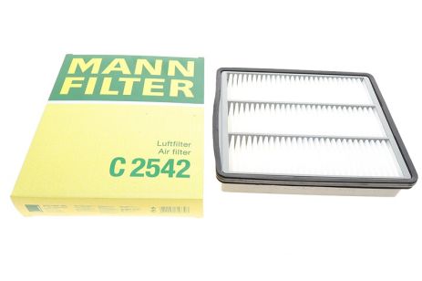 Воздушный фильтр, HYUNDAI TERRACAN, MANN FILTER (C2542)