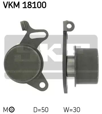 Натяжной ролик, ремень ГРМ VKM18100 BMW