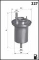 Топливный фильтр, SEAT LEON, SKODA OCTAVIA, MECAFILTER (ELE6063) Топливный фильтр, SEAT LEON, SKODA OCTAVIA, MECAFILTER (ELE6063)