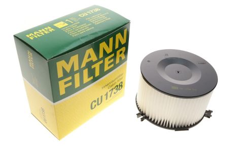 Фильтр, воздух во внутренном пространстве, VW CALIFORNIA, MANN FILTER (CU1738)