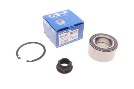 Комплект подшипника ступицы колеса, FORD ECOSPORT, MAZDA 2, GSP (GK6653)