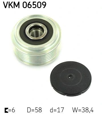 Муфта генератора, SKF (VKM06509)