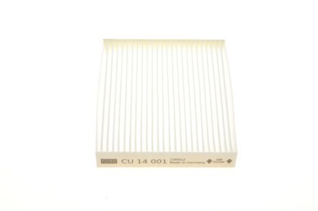 Фильтр, воздух во внутренном пространстве, RENAULT ESPACE, MANN FILTER (CU14001)