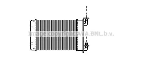 Теплообменник, отопление салона BW6022 BMW