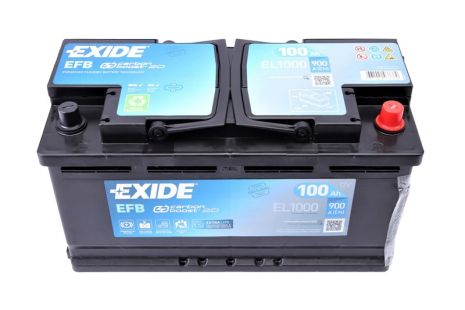 Стартерная аккумуляторная батарея, TOYOTA ALLION, MAN TGE, EXIDE (EL1000)