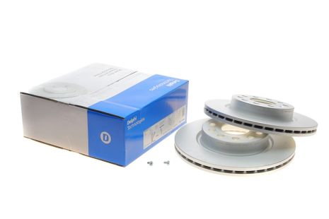 Диск гальмівний SKODA (SVW), AUDI A3, DELPHI (BG3832C)