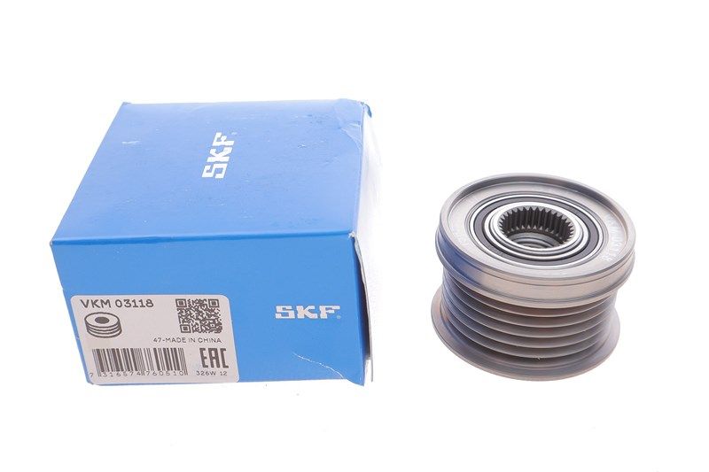 Механизм свободного хода генератора, SKODA CITIGO, SEAT ALHAMBRA, SKF (VKM03118) Механизм свободного хода генератора, SKODA CITIGO, SEAT ALHAMBRA, SKF (VKM03118)