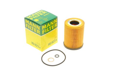 Фильтр масляный, MANN-FILTER (HU823X)