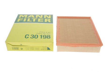 Воздушный фильтр, JEEP CHEROKEE, DODGE NITRO, MANN FILTER (C30198)