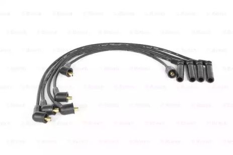 Комплект проводов зажигания HYUNDAI, HYUNDAI 2750124B10, HYUNDAI PONY, BOSCH (0986356813)