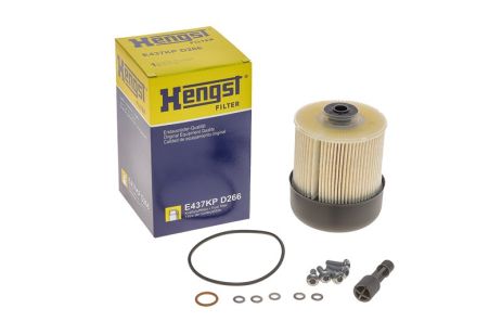 Фильтр топливный DACIA DUSTER, RENAULT KANGOO 1.5 Dci 10- (пр-во HENGST)