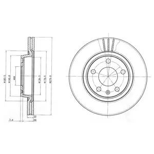 DP1010.11.0708 Drive+ - Гальмівний диск DP1010.11.0708 Drive+ - Гальмівний диск