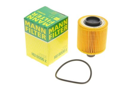 Фільтруючий елемент оливного фільтра, MANN (HU8006Z)